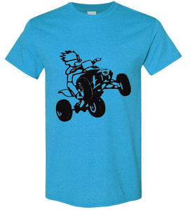 4-wheeler adult t-shirt
