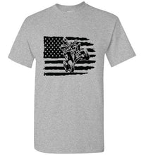 Load image into Gallery viewer, 4-wheeler/flag2 adult and youth t-shirt
