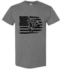 Load image into Gallery viewer, 4-wheeler/flag2 adult and youth t-shirt
