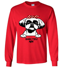 Load image into Gallery viewer, Girl Shih Tzu long sleeve T&#39;shirt
