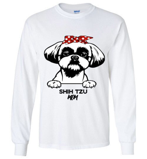 Girl Shih Tzu long sleeve T'shirt