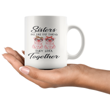 Load image into Gallery viewer, Sisters mug white

