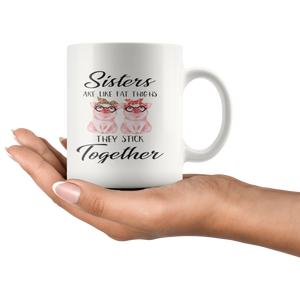 Sisters mug white