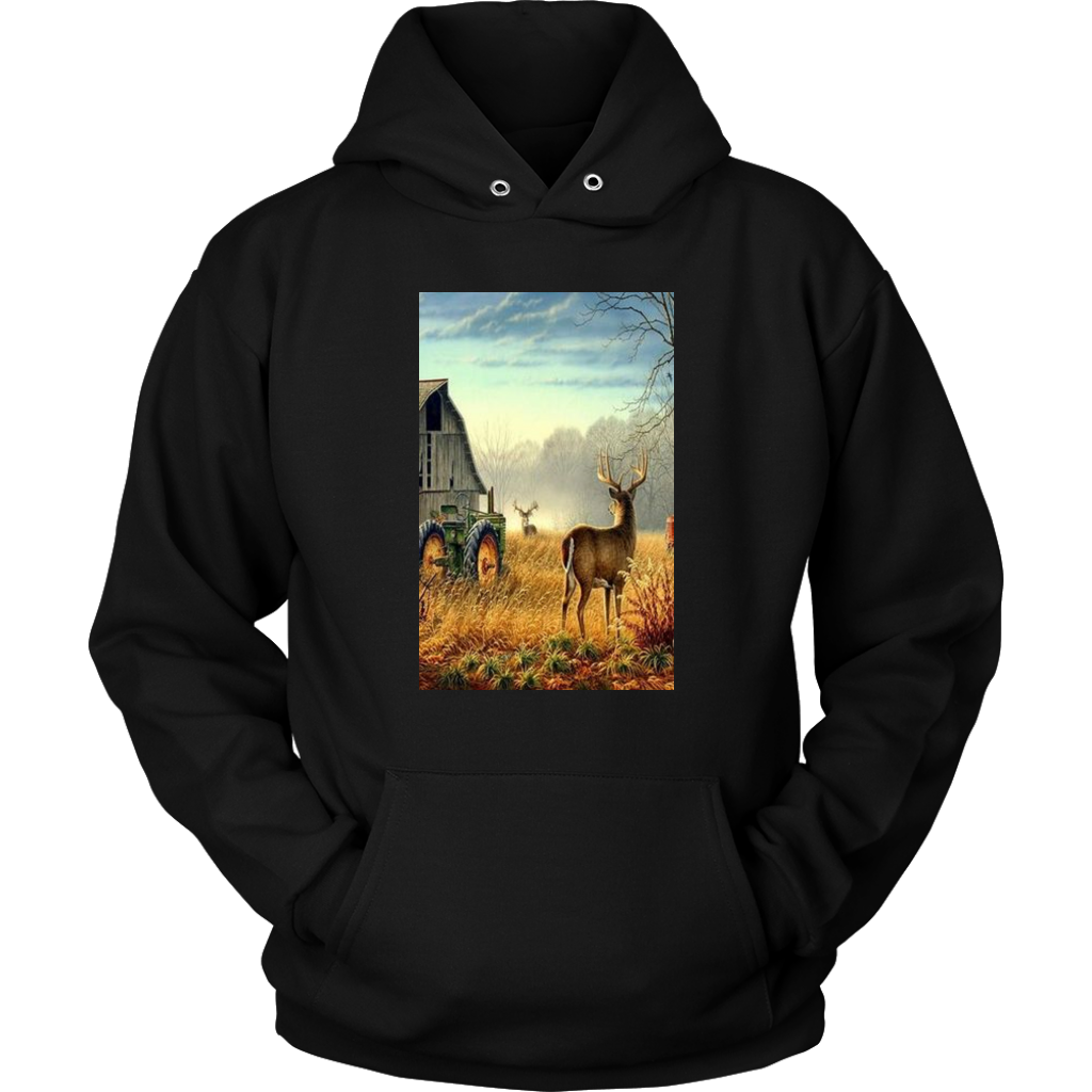 pull over hoodie deer barn