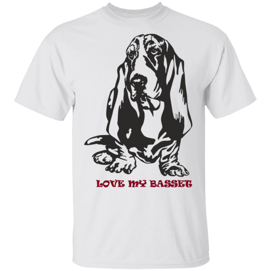 Love my Basset T-Shirt