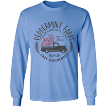 Load image into Gallery viewer, Peppermint farms long sleeve T-shirt
