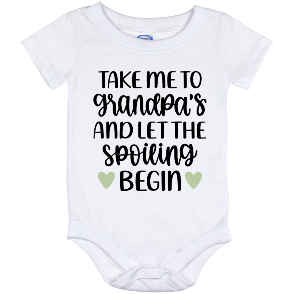 Take me to Grandpa's  Baby Onesie 12 Month