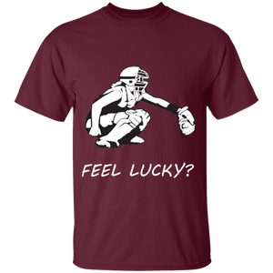 Softball catcher - feel lucky (w) T-Shirt (youth)