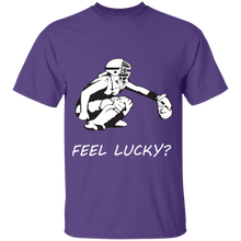 Load image into Gallery viewer, Softball catcher - feel lucky (w) T-Shirt (youth)
