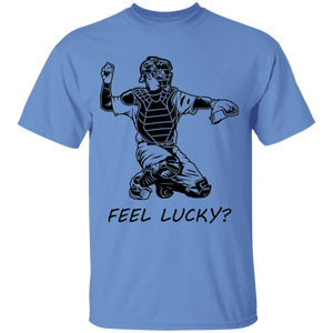 Baseball catcher - feel lucky - T-Shirt (youth)