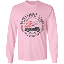 Load image into Gallery viewer, Peppermint farms long sleeve T-shirt
