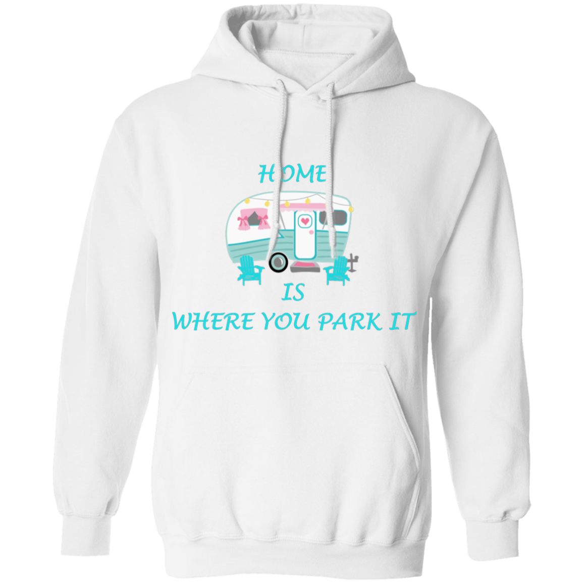 Home is where you park it hoodie