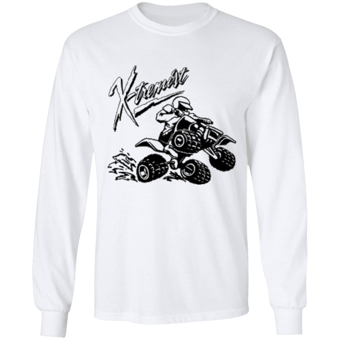 4-wheeler extreme long sleeve T-shirt