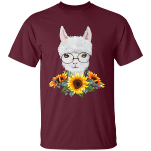 Llama Sunflower T-shirt
