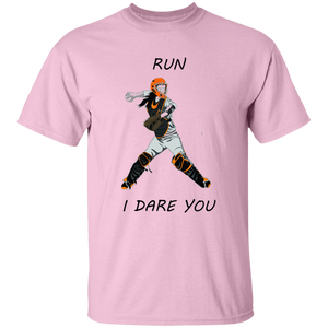 Softball catcher - run - T-Shirt (youth)