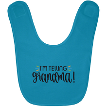 Load image into Gallery viewer, Telling grandma Baby Bib
