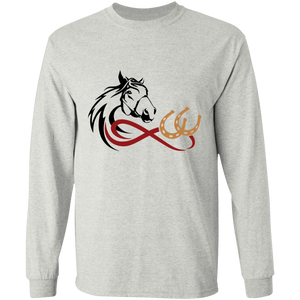 Horse infinity long sleeve t'shirt