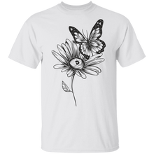 Load image into Gallery viewer, Wildflower and butterfly T-Shirt
