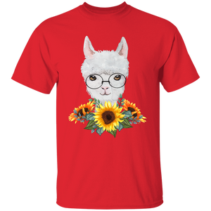 Llama Sunflower T-shirt