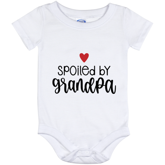 Spoiled by Grandpa Baby Onesie 12 Month