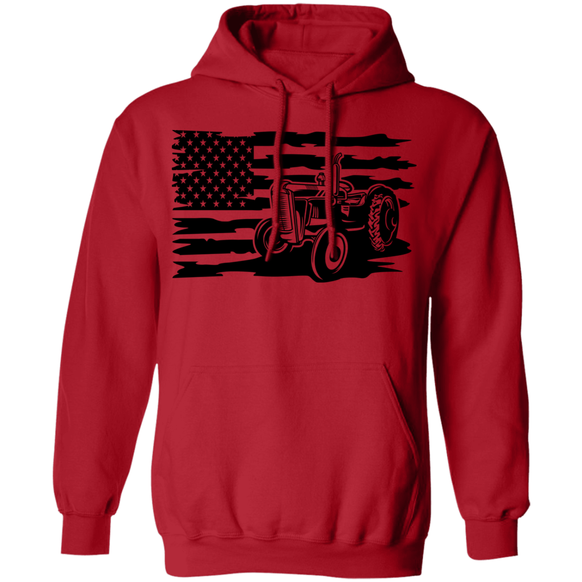 Tractor/Flag Hoodie