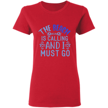 Load image into Gallery viewer, Beach is calling  Ladies&#39;  T-Shirt
