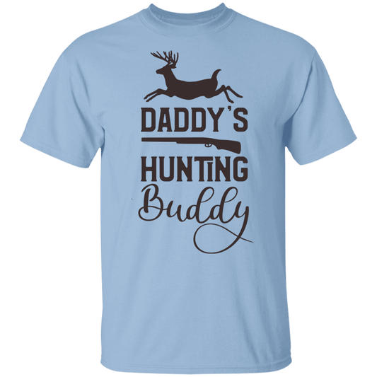 Daddy's hunting buddy youth Cotton T-Shirt