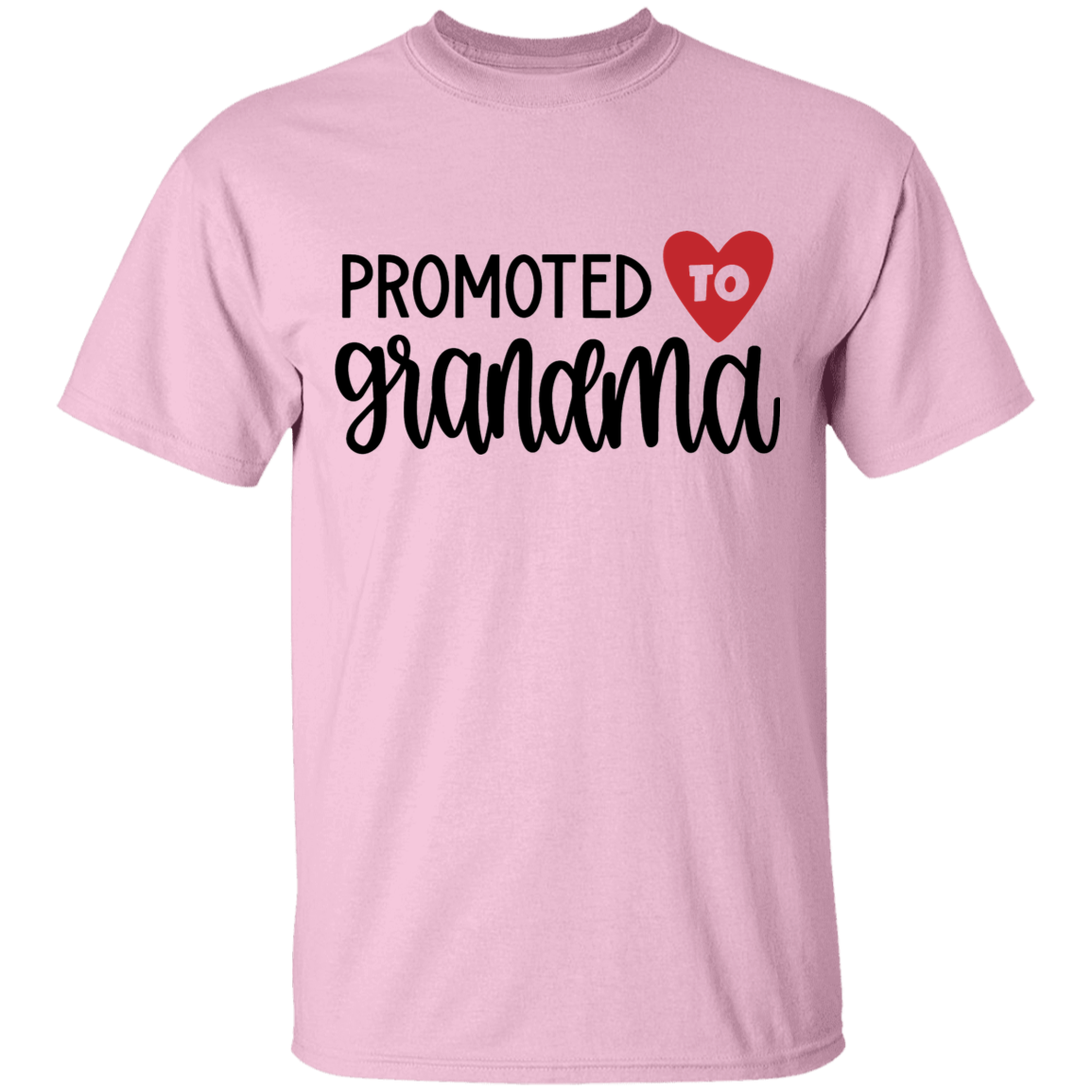 Promoted to grandma adult T'shirt