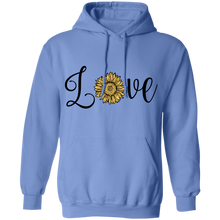 Load image into Gallery viewer, Sunflower/love Pullover Hoodie
