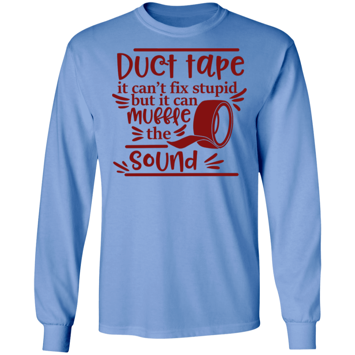 Duct tape long sleeve t'shirt