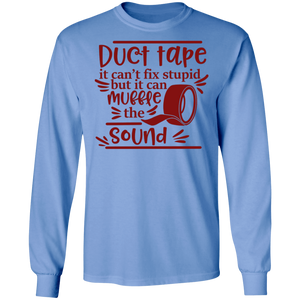 Duct tape long sleeve t'shirt