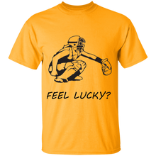 Load image into Gallery viewer, Softball Catcher - feel lucky - T-Shirt (youth)
