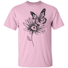Load image into Gallery viewer, Wildflower and butterfly T-Shirt

