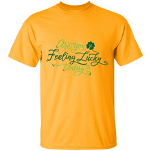 Load image into Gallery viewer, Feeling lucky adult T-Shirt
