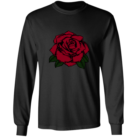 Rose long sleeve  T-Shirt