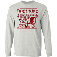 Load image into Gallery viewer, Duct tape long sleeve t&#39;shirt
