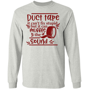 Duct tape long sleeve t'shirt
