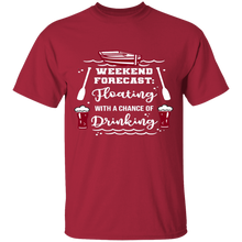 Load image into Gallery viewer, Weekend forecast Cotton T-Shirt
