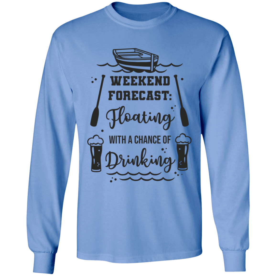 Weekend forecast long sleeve T-shirt