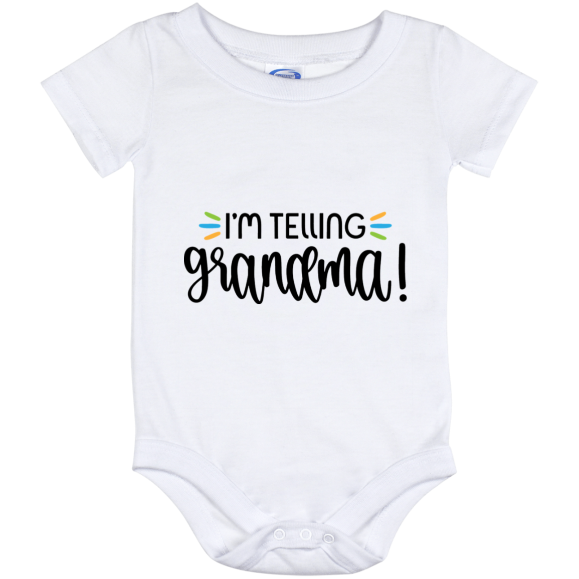 Telling grandma Onesie 12 Month