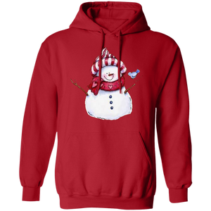snowman (b) Pullover Hoodie