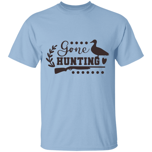 Gone hunting youth Cotton T-Shirt