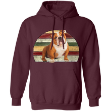 Load image into Gallery viewer, Bulldog Pullover Adult Hoodie
