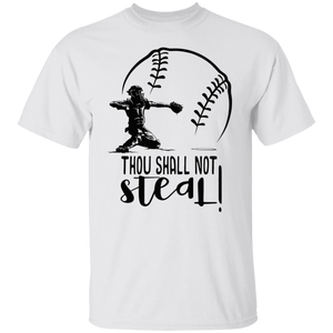 Thou shall not steal t-shirt Adult small