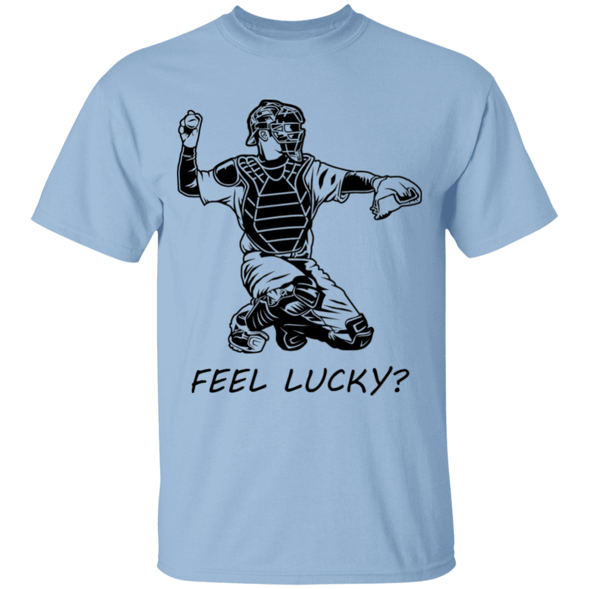 Baseball catcher - feel lucky - T-Shirt (youth)