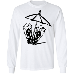 Flip Flop long sleeve Cotton T-Shirt