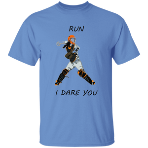 Softball catcher - run - T-Shirt (youth)