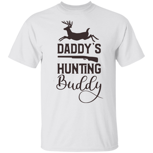 Daddy's hunting buddy Cotton T-Shirt