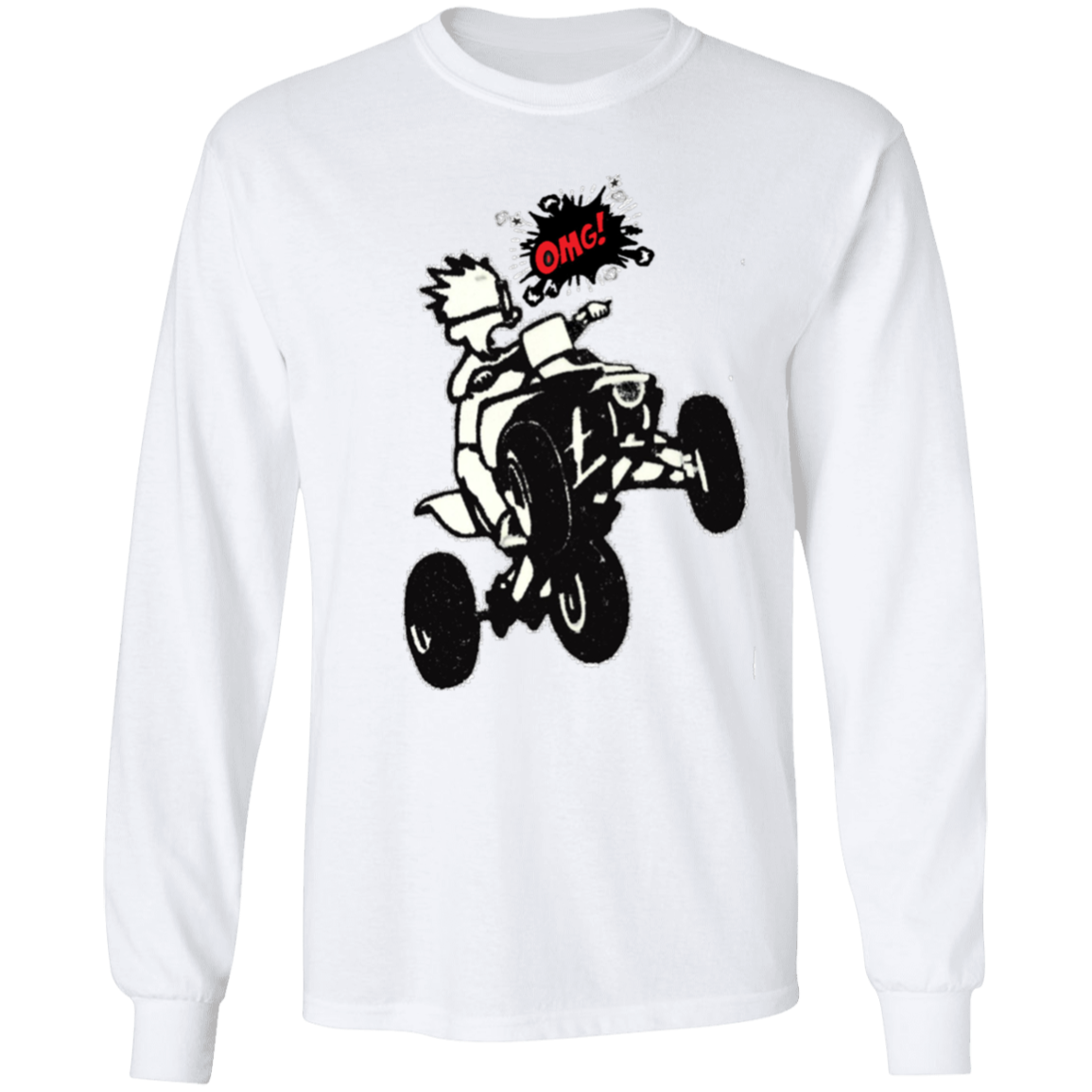 4-wheeler OMG long sleeve t'shirtt