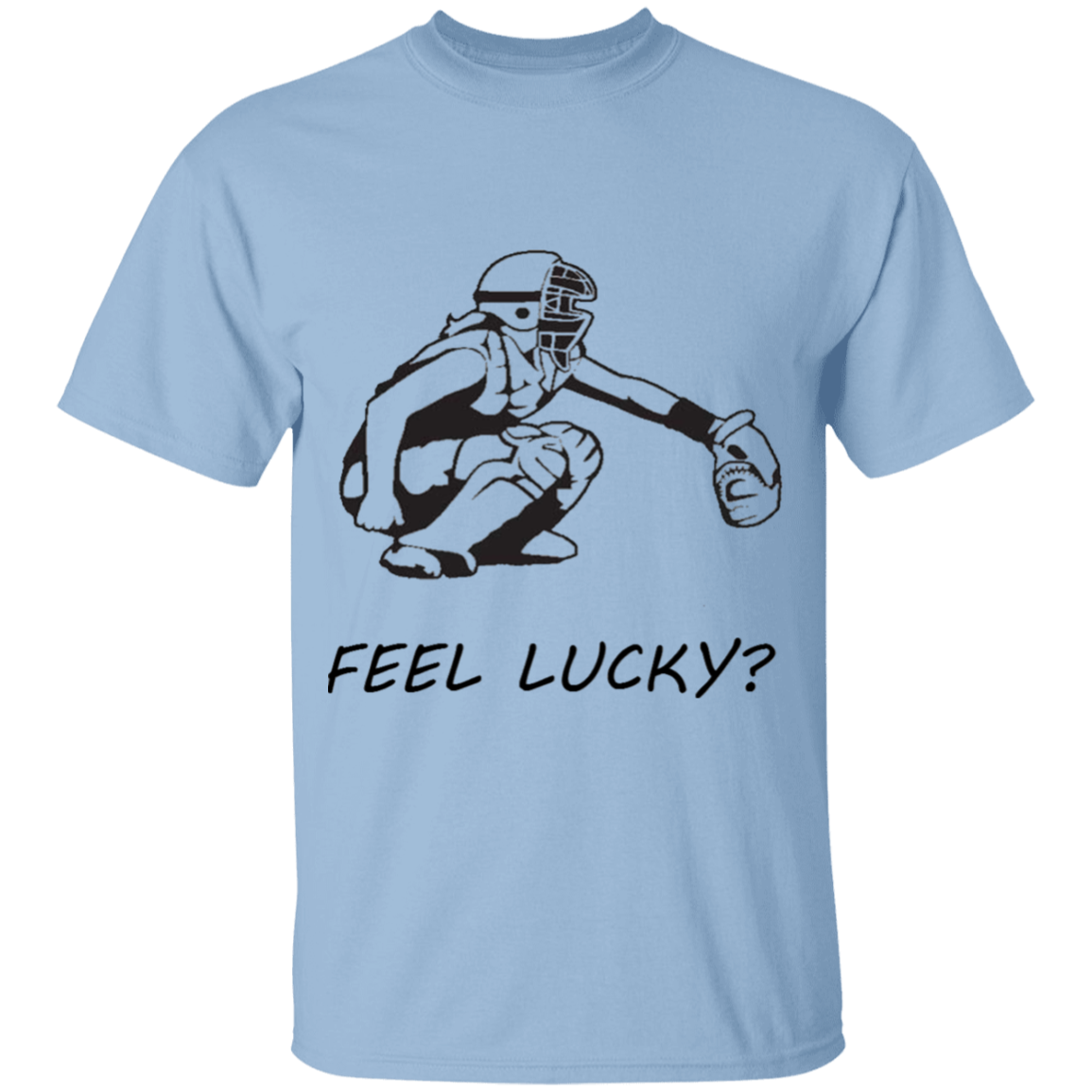 Softball Catcher - feel lucky - T-Shirt (youth)